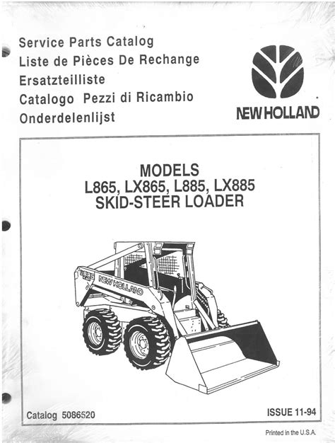 lx 885 skid steer new holland parts|new holland lx885 manual.